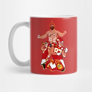 Kelce brother: Travis KELCE x Jason kelce Mug